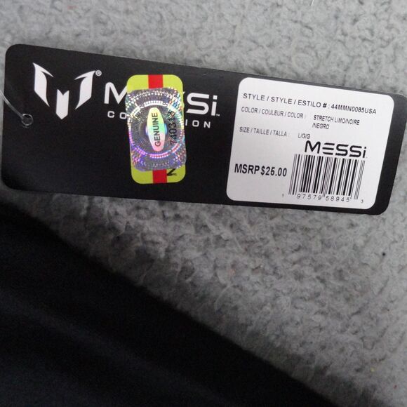 Lionel Messi Shirt Mens Large Black Name Stack Graphic Tee Miami Soccer NWT New - Picture 8 of 12